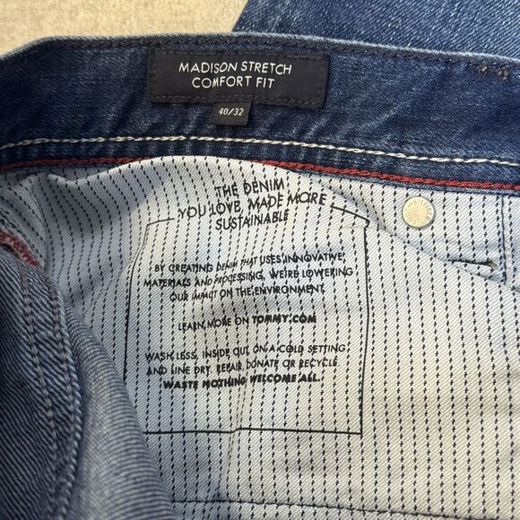 Tommy Hilfiger Madison Stretch Comfort Fit Jeans 40x32 VGUC - Picture 10 of 16